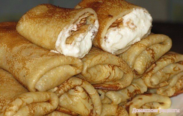 Сладкие начинки для блинов