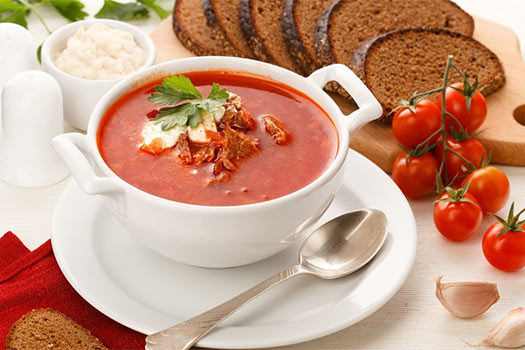 Как приготовить вкусный украинский борщ