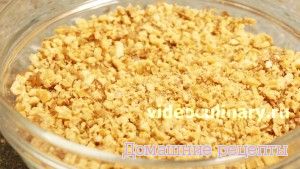 Mедовый пирог с орехами
