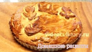 Mедовый пирог с орехами